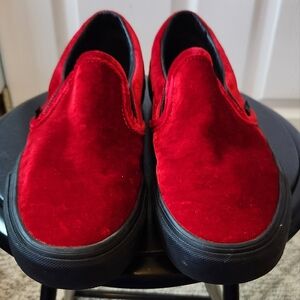Vans Red Velvet women's Sz 10